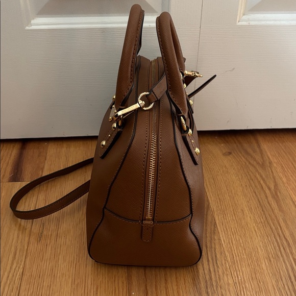 Michael Kors Sandrine Satchel Crossbody Strap Bag Saffiano Leather - Picture 8 of 15